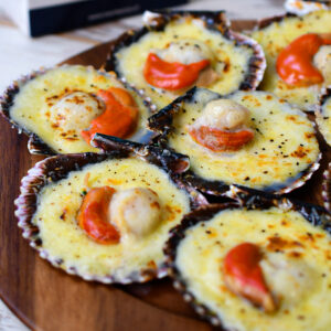 Ostión a la parmesana  10u.