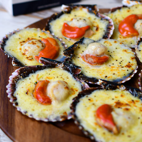 Ostión a la parmesana  10u.